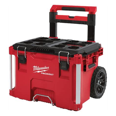 milwaukee packout rolling tool box